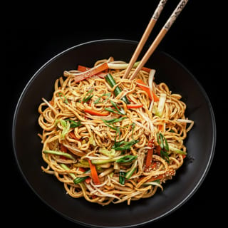 Lo Mein Noodles Bowl LS